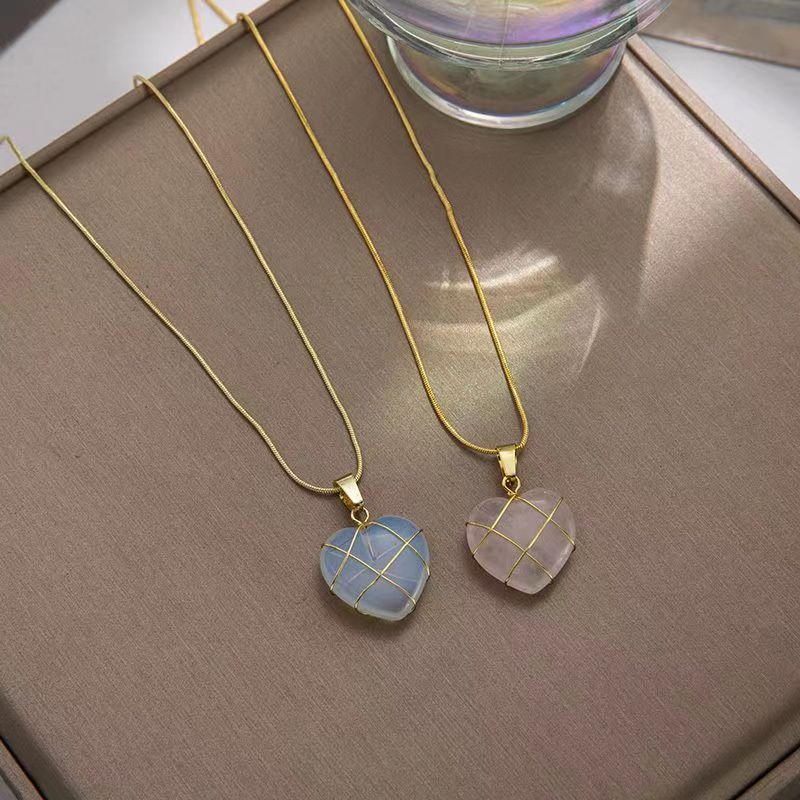 Moonstone Love Girl Novelty Necklace