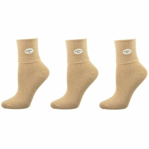 Classic Ribbed Single Cuff Pima Cotton 3 Pairs School Uniform Socks