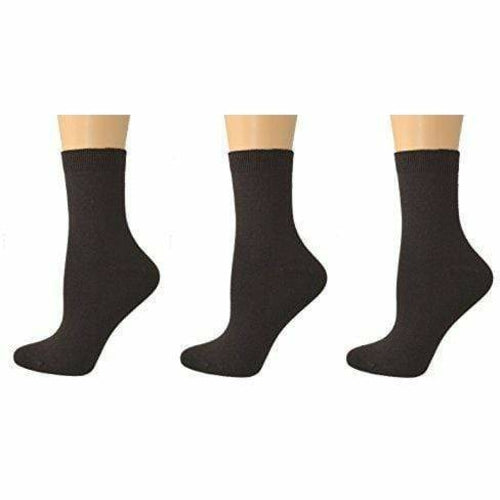 Sierra Socks Women's Bamboo Low Cut Shortie 1 or 3-Pair Pack Socks