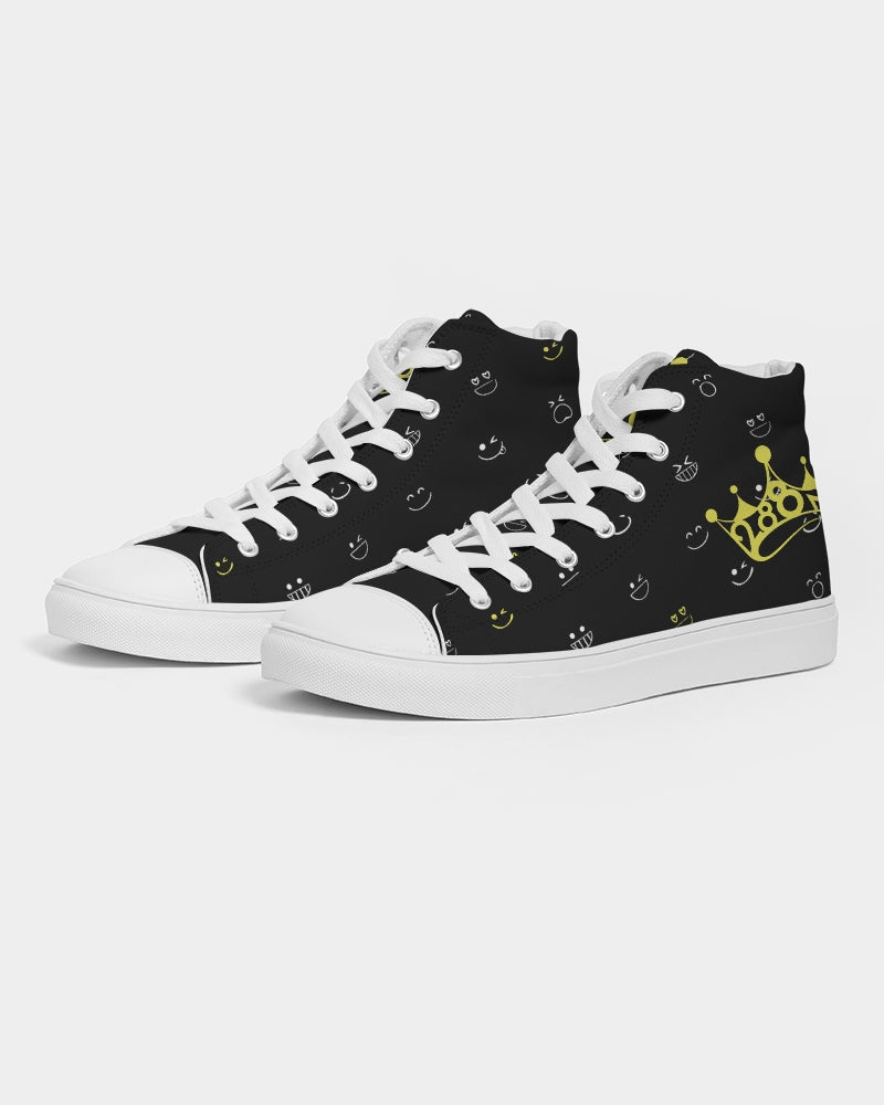 2882Sport™ Fit My Mood: Winky Face Men's Hightop Canvas Shoe