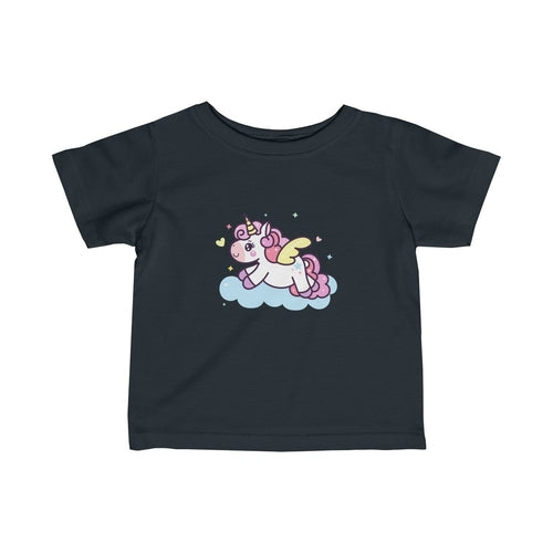 Flying Miss Unicorn  Girl Tee