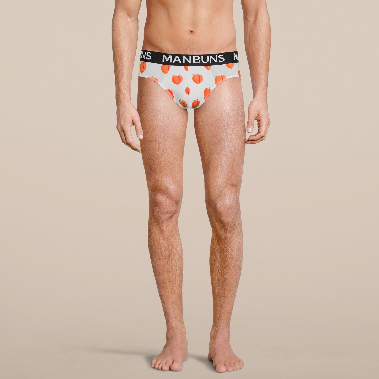 Men's Peach Brief Underwear