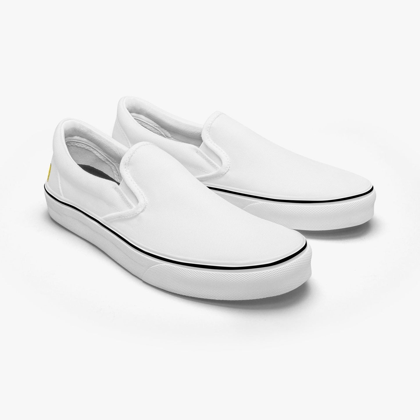 Jacki Easlick Smile Face Slip-On Canvas Sneakers