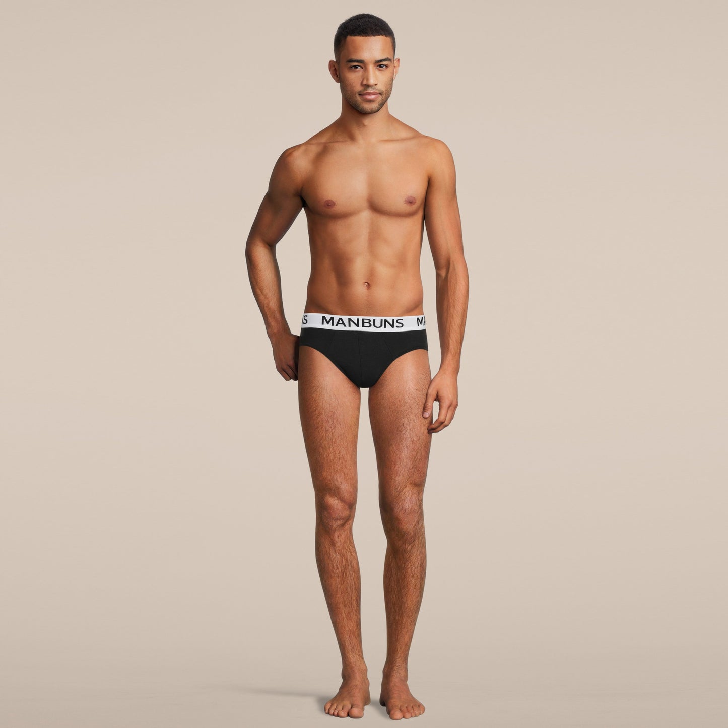 Men's Classic Black Brief Underwear