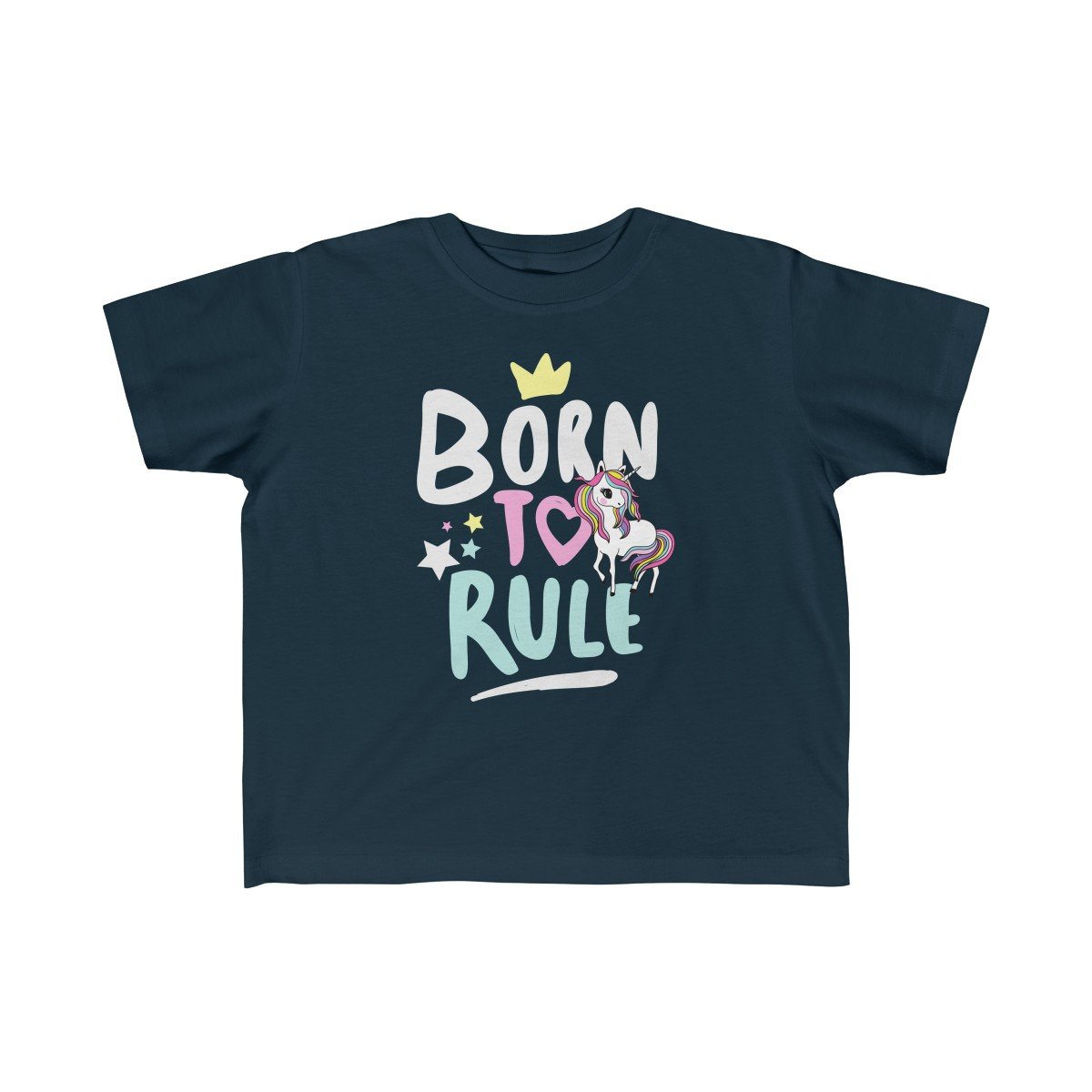 Born to Rule Unicorn Girl Tee