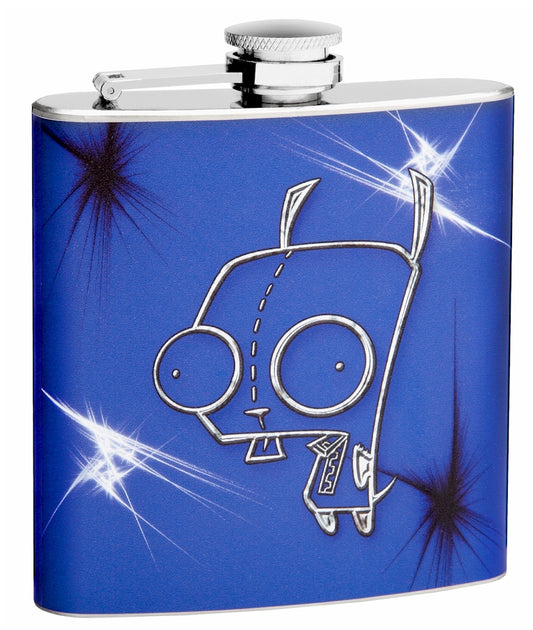 6oz Zipper Guy Hip Flask