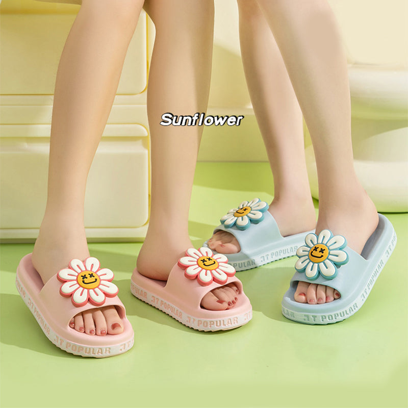 Summer Anti-Slip Flower Garden Letter Slippers