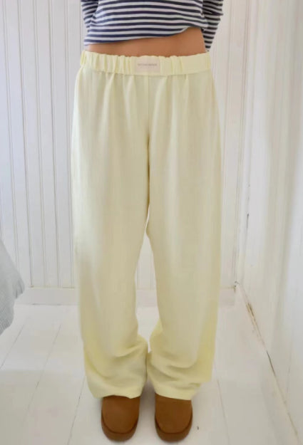 Casual Striped Wide Leg Pant