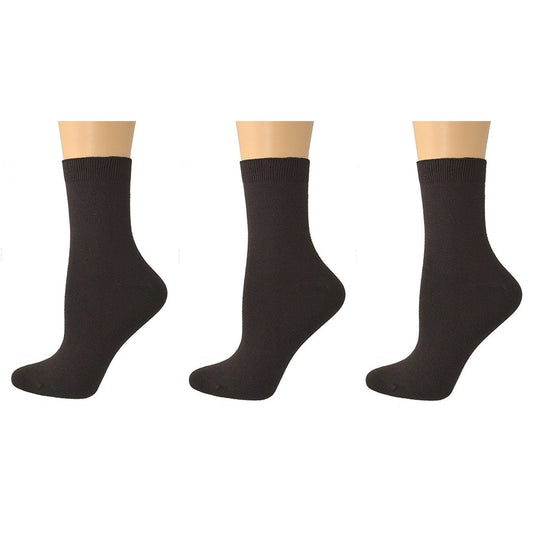 Sierra Socks Women's Bamboo Low Cut Shortie 1 or 3-Pair Pack Socks