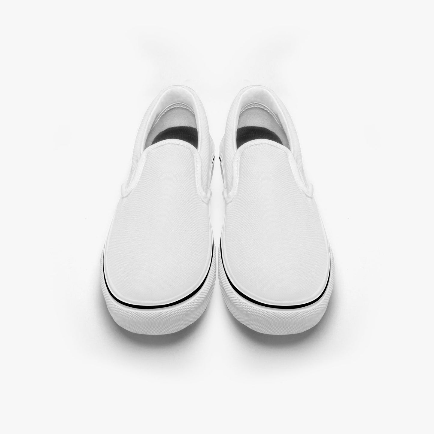 Jacki Easlick Smile Face Slip-On Canvas Sneakers