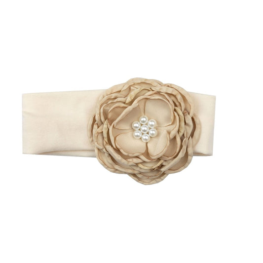 Vanilla Sugar Baby Girl Headband - Peach