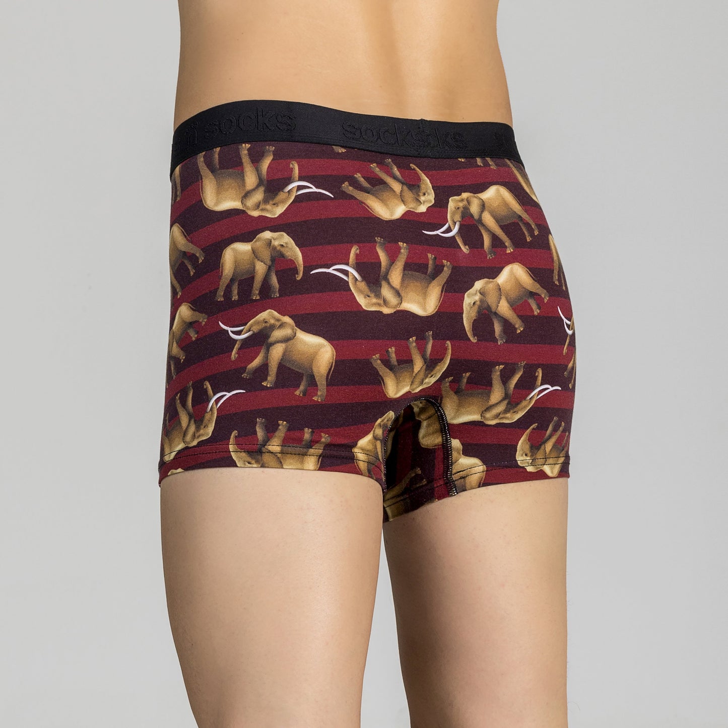 Men's Elephant Boxer Brief