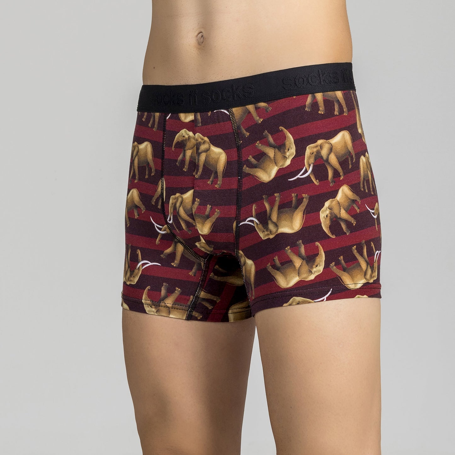 Men's Elephant Boxer Brief