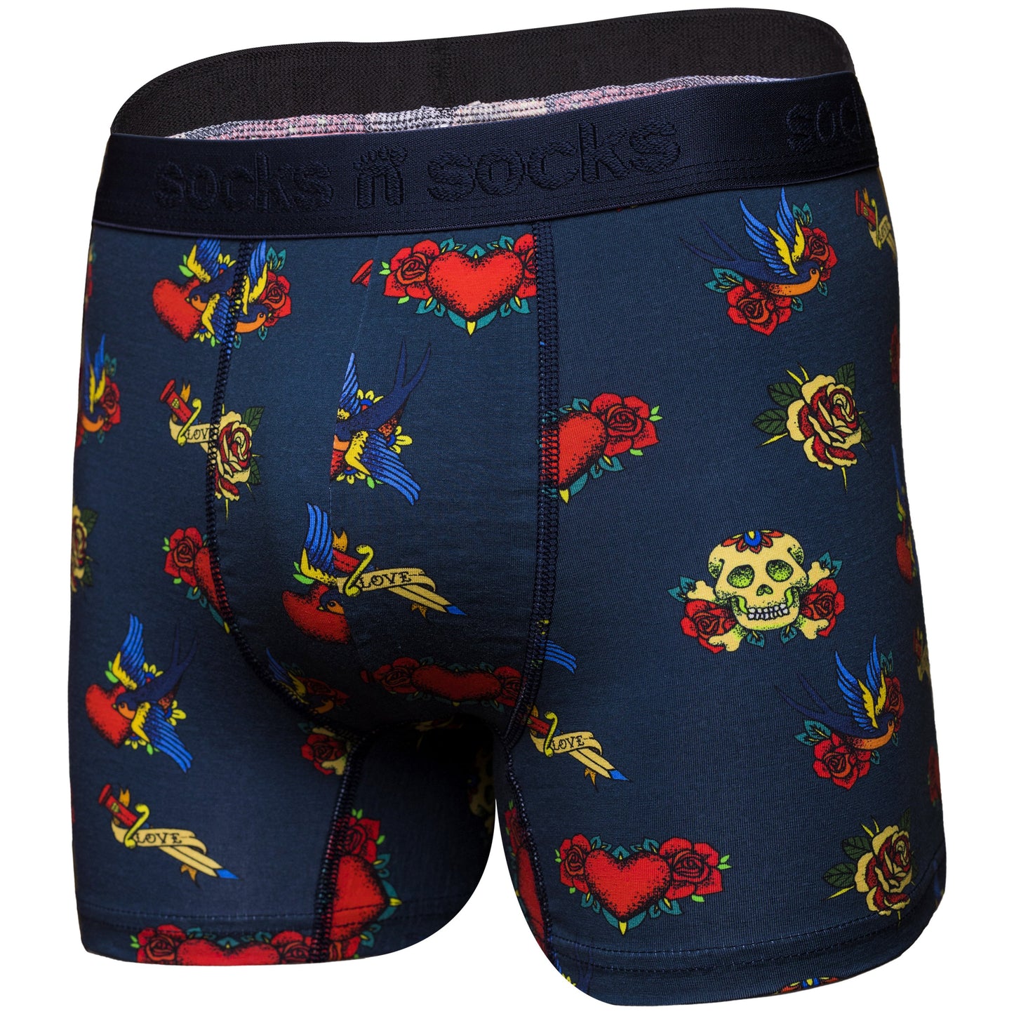 Men's Tattoo Boxer Brief