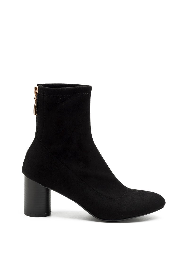 emerson micro suede ankle boots