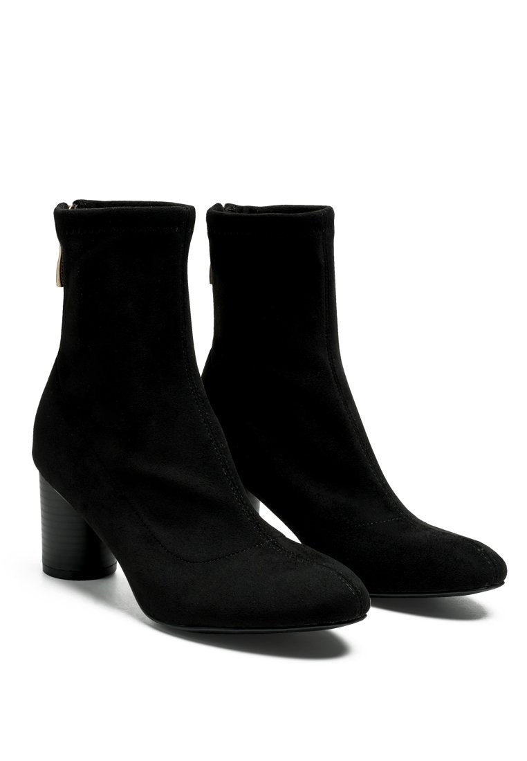 emerson micro suede ankle boots