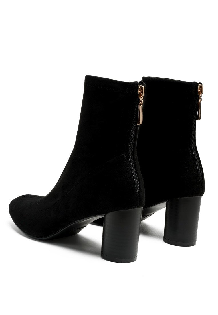 emerson micro suede ankle boots