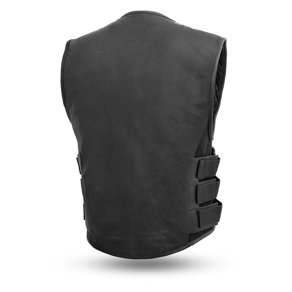 Commando Swat Style Leather Club Vest