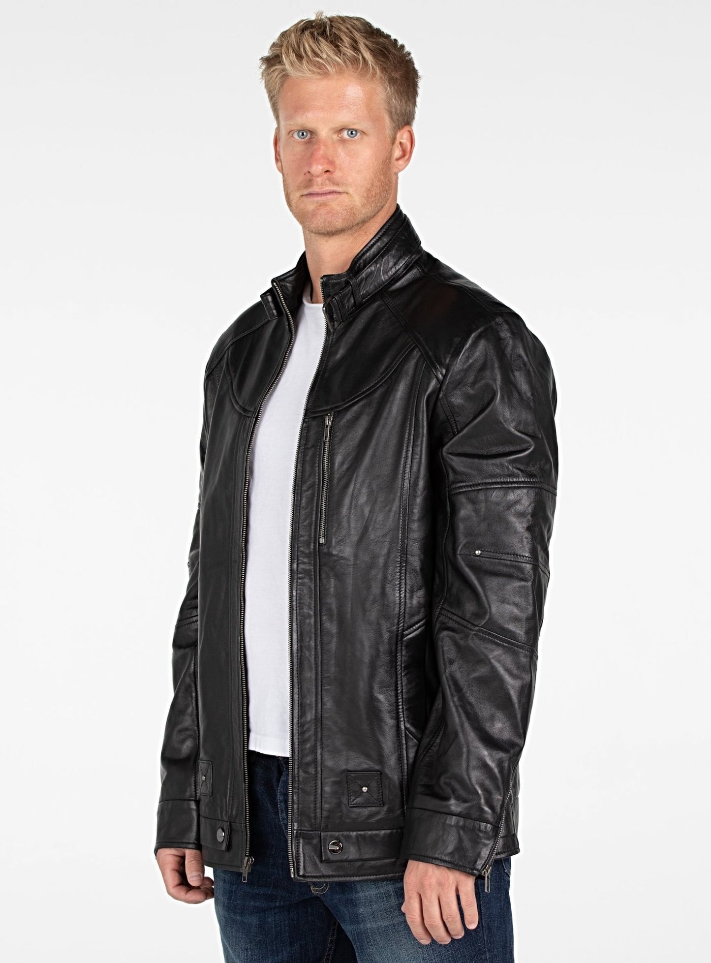 Swift Mens Leather Jacket