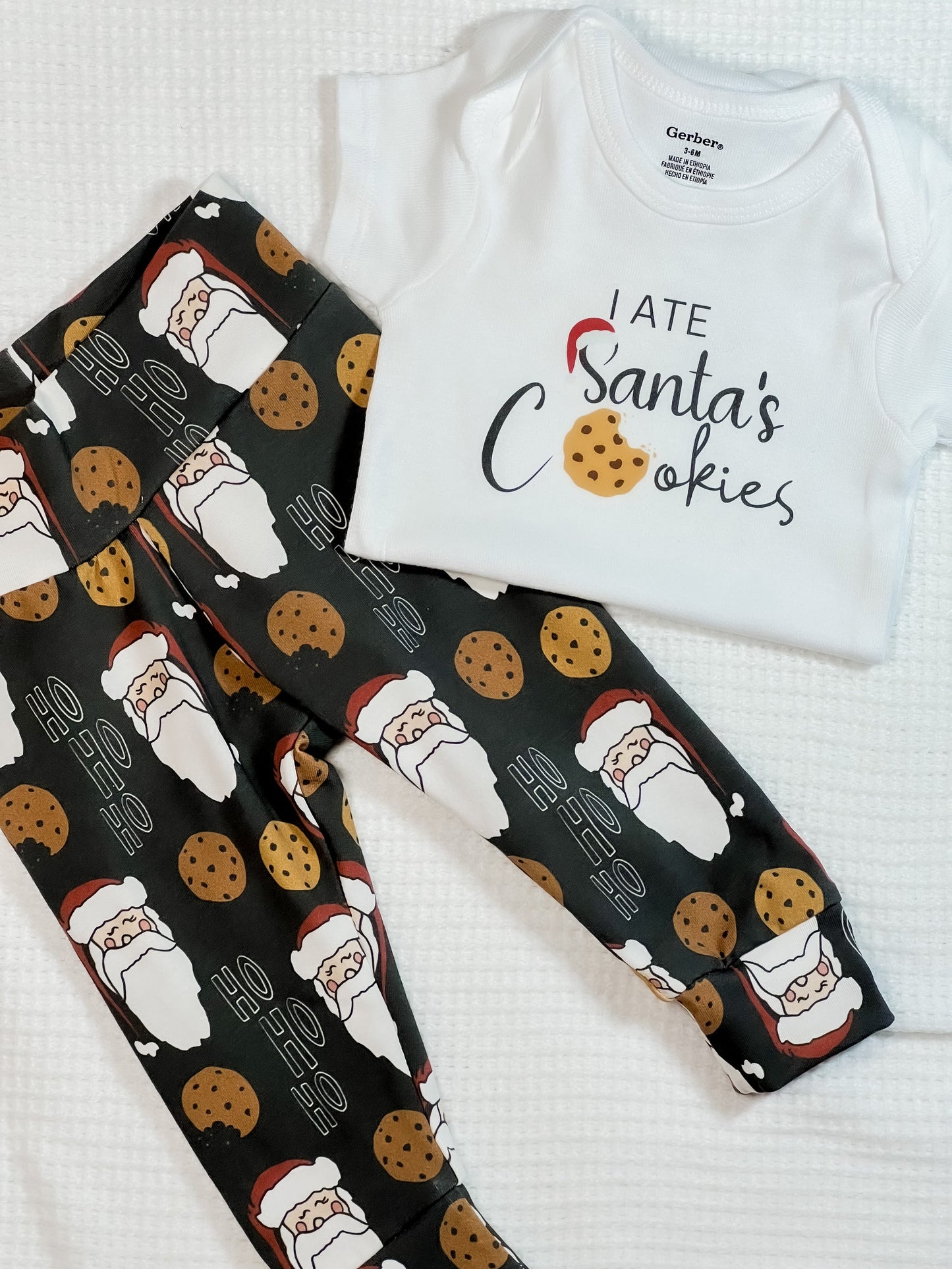 I ate Santa's Cookies Baby Outfit