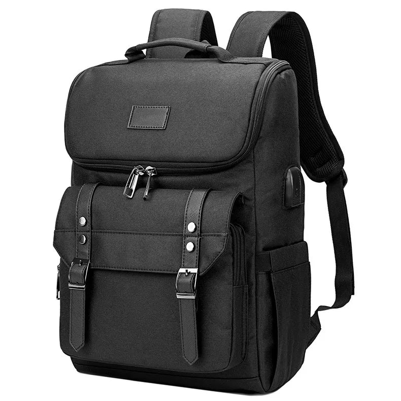 Large Laptop Travel Backpack Men Women USB Charging Students Schoolbag