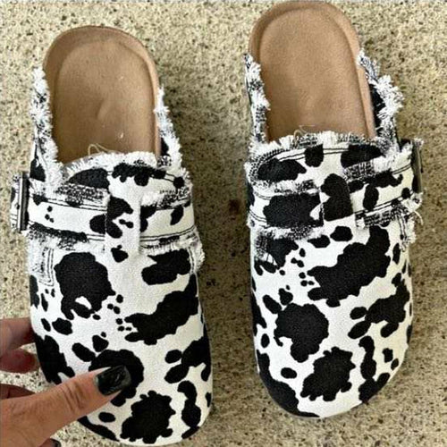 Women's Vintage Clogs Army/Striped/Black/Beige/Leopard/Cows