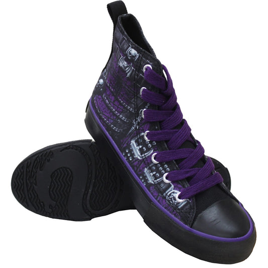 WAISTED CORSET - Sneakers - Ladies High Top Laceup