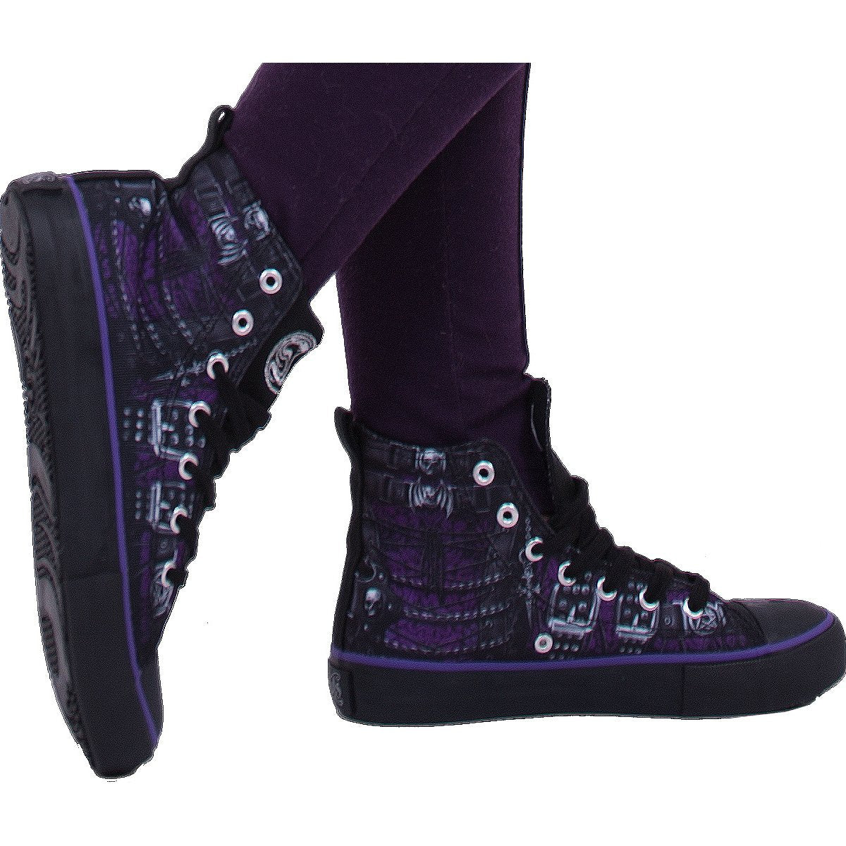 WAISTED CORSET - Sneakers - Ladies High Top Laceup