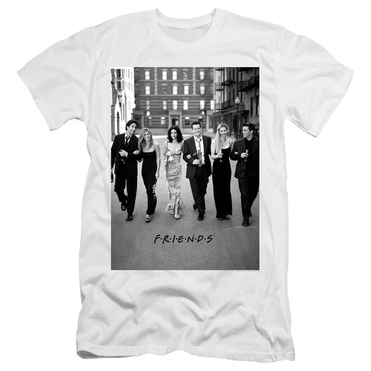 Friends & Walk the Streets Slim Fit Short Sleeve Adult 30 by 1 T-Shirt