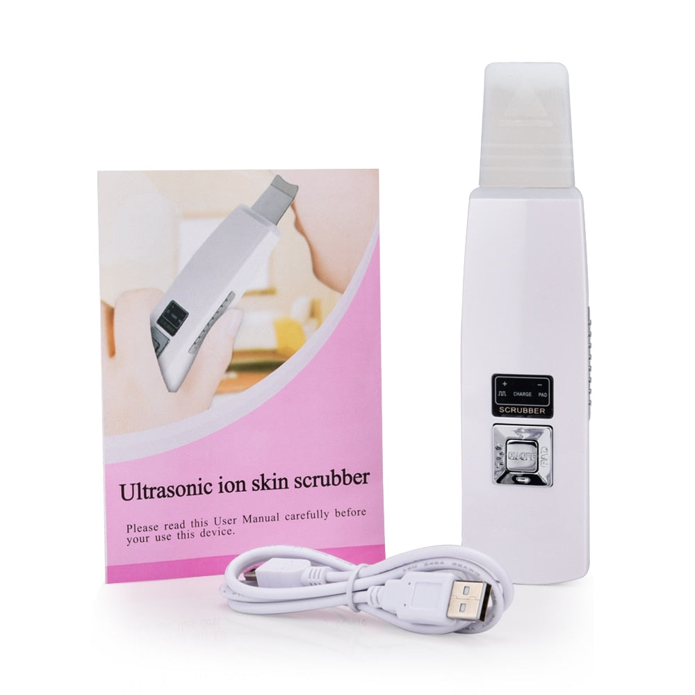 Ultrasonic Facial Skin Cleaner Exfoliating Pore