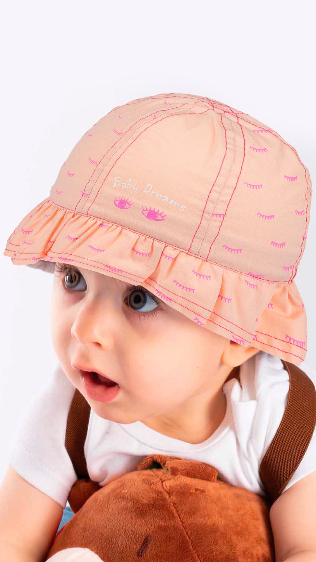 Baby Dreams Infant Girl Maxi Hat 0-18 Months