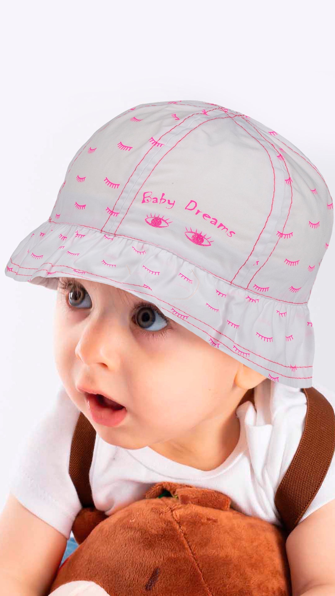 Baby Dreams Infant Girl Maxi Hat 0-18 Months