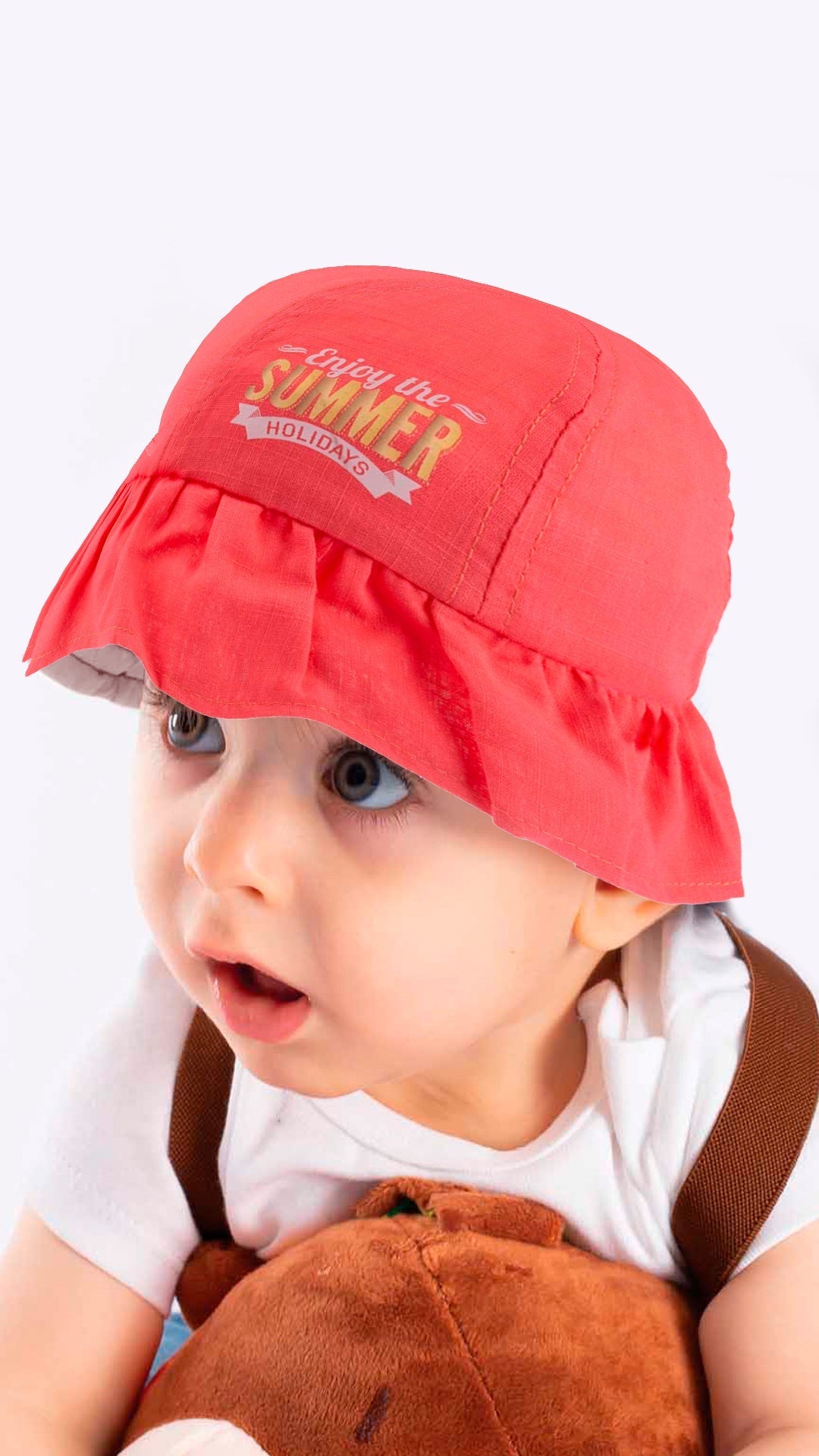 Infant to Toddler Bucket Hat, Cotton Summer Holiday Child Toddler Hat