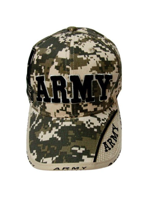 JWM 10060 US Combo Army Baseball Cap - pack of 6