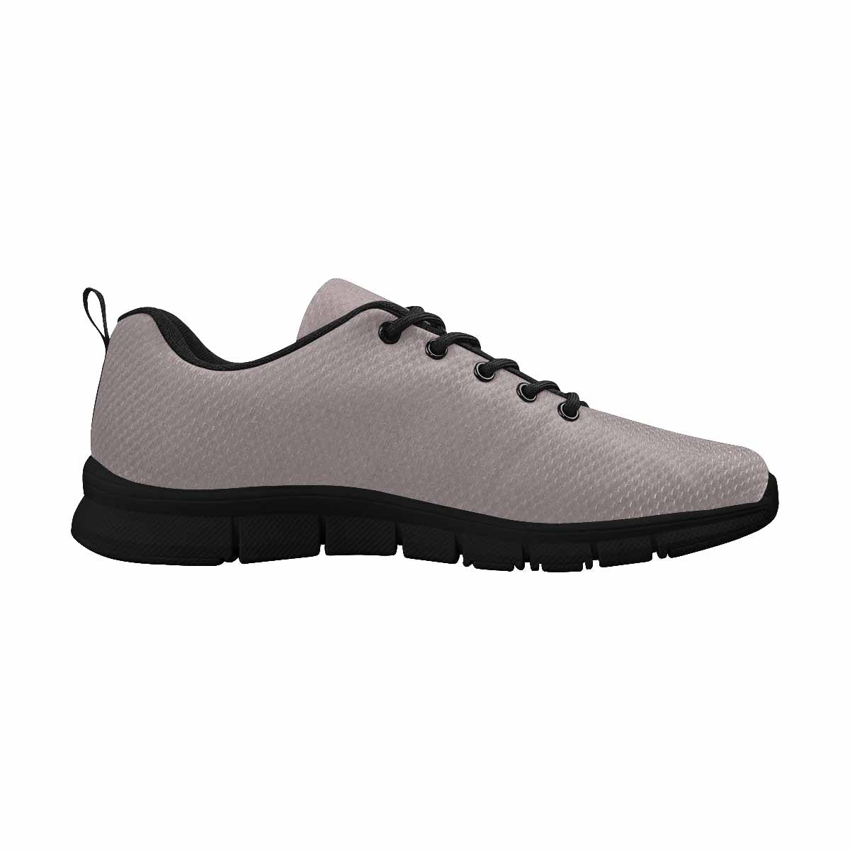 Sneakers For Men, Coffee Brown - Canvas Mesh Athletic Running Shoes