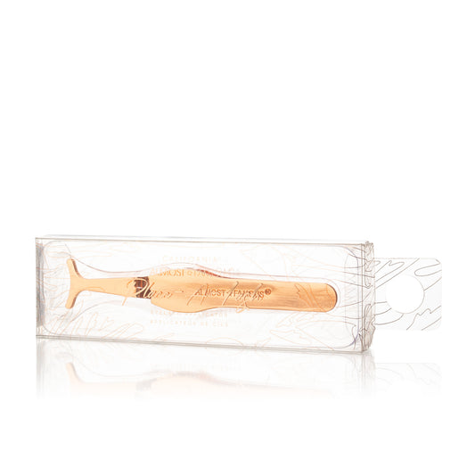 Almost Famous Magnetic Eyelash Applicator Tweezers - Rose Gold