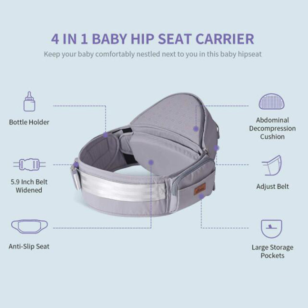 Ergonomic Hip Seat with Cushion