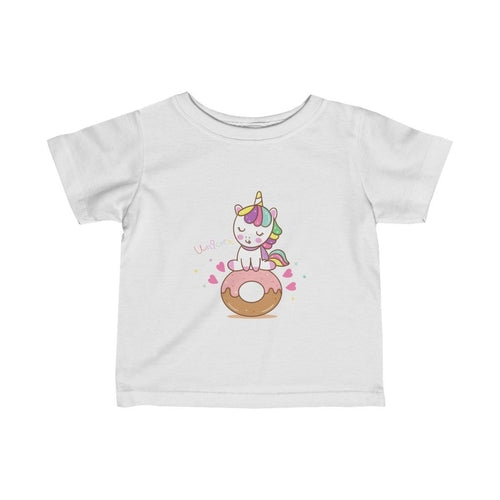 Unicorn Loves Donuts Girl Tee