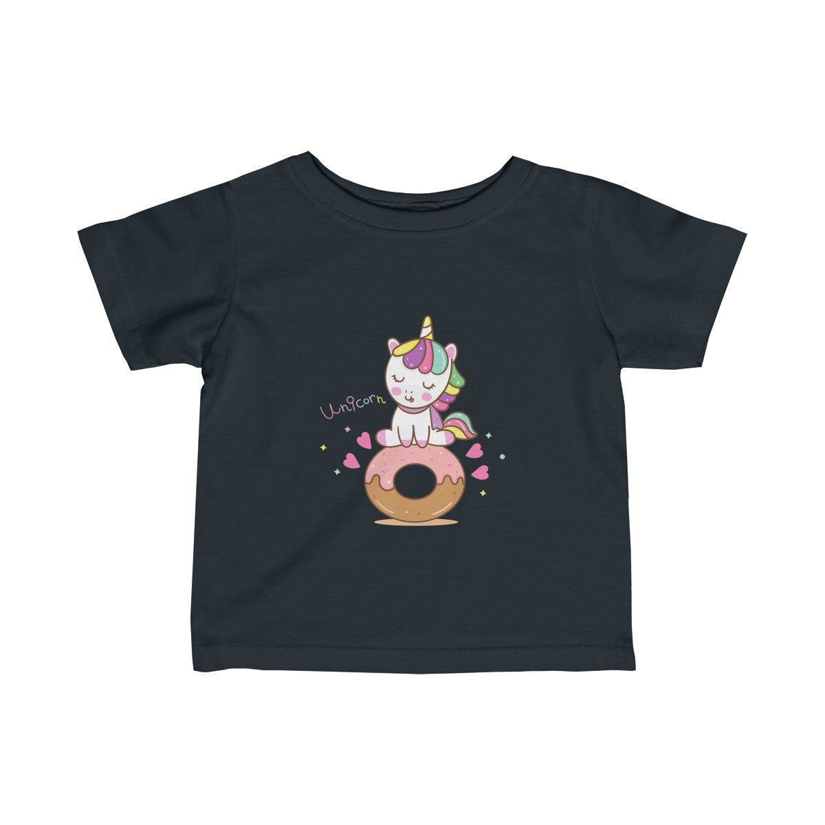 Unicorn Loves Donuts Girl Tee