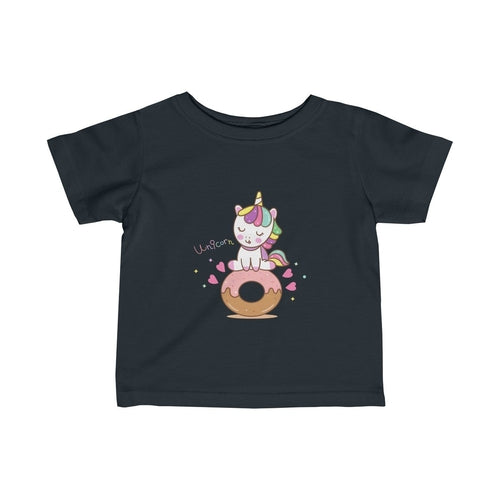 Unicorn Loves Donuts Girl Tee