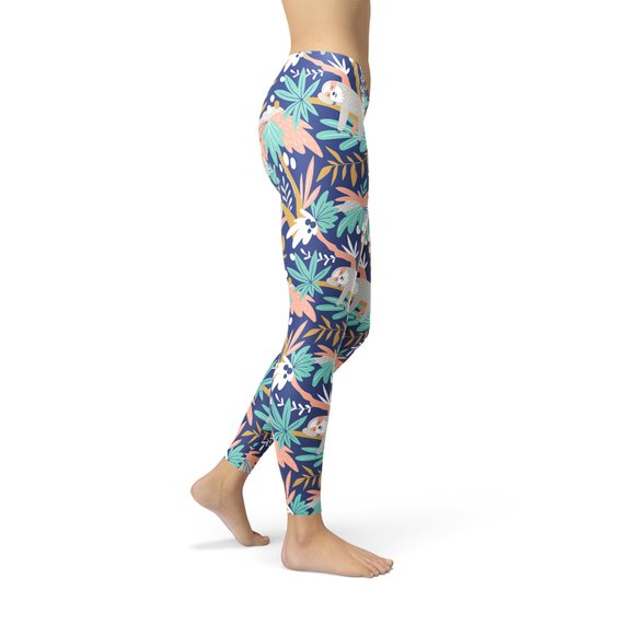 Womens Sloth Leggings