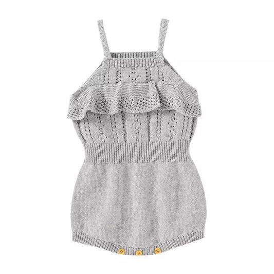 Marla Romper ~ Gray