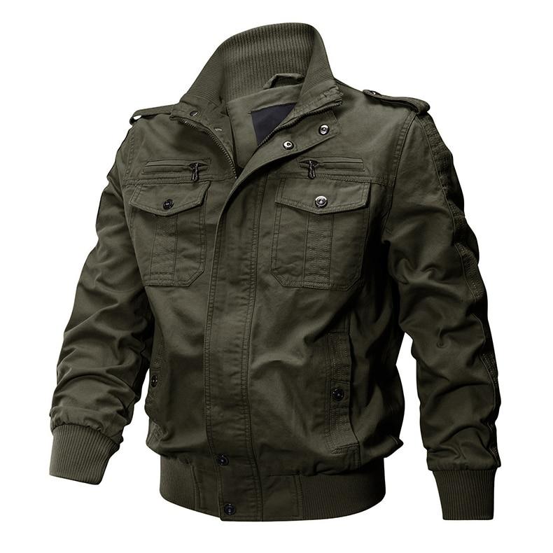 Jackets Men Winter Military Airsoft Jacket Pilot Bomber Jacket Coat