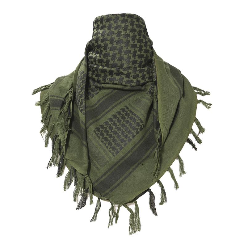 Men Military Shemagh Scarf Tactical Arab Keffiyeh Scarf Arabic Cotton