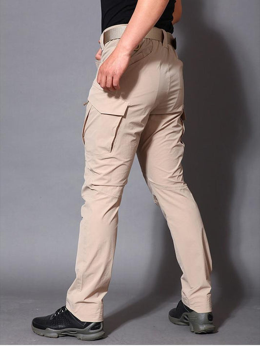 Summer Lightweight Tactical Pants Waterproof Men's Cargo Pants Quick