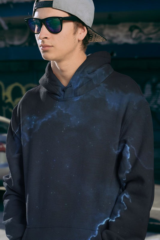 Born Galaxy Men Sublimation Hoodie