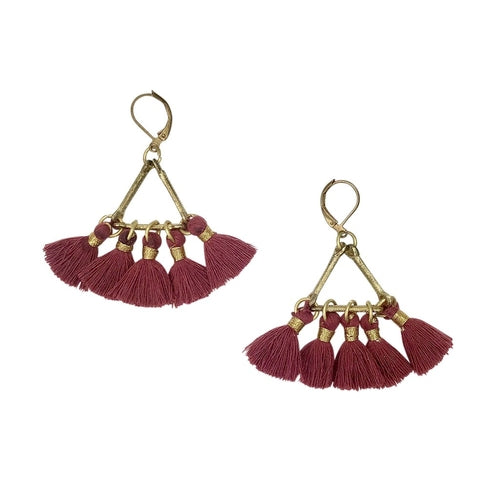 Lola Fan Earrings