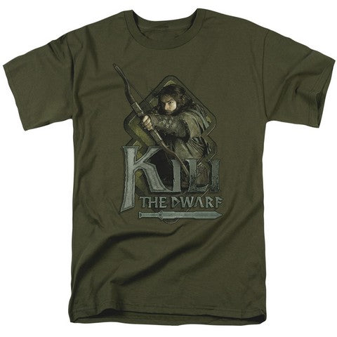 Trevco The Hobbit-Kili Short Sleeve Adult 18-1 Tee- Military Green - 3