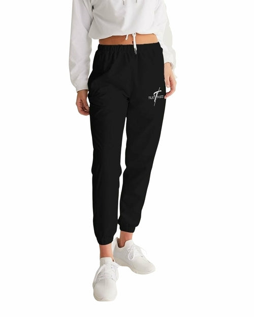 Womens Track Pants - Trust In God Graphic Sports Pants